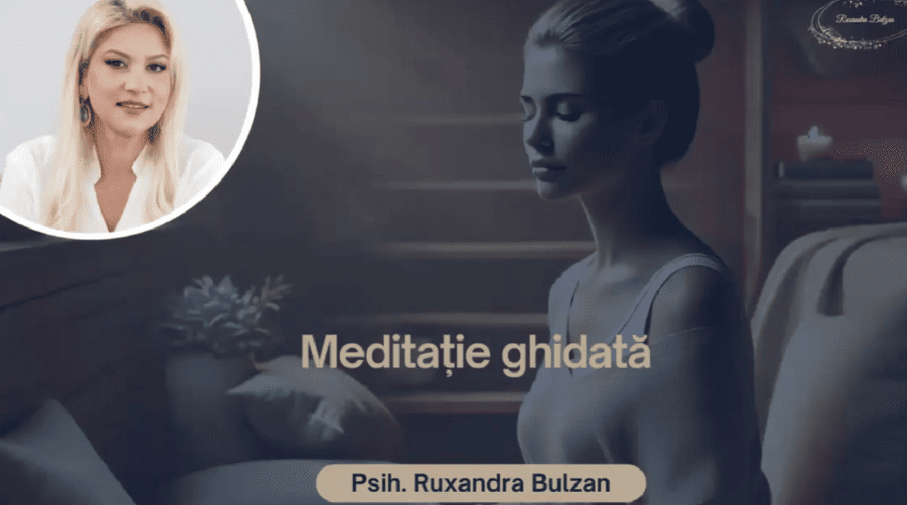 Meditație Ghidată pentru terapeuți Meditație Ghidată pentru terapeuți - imagine 1